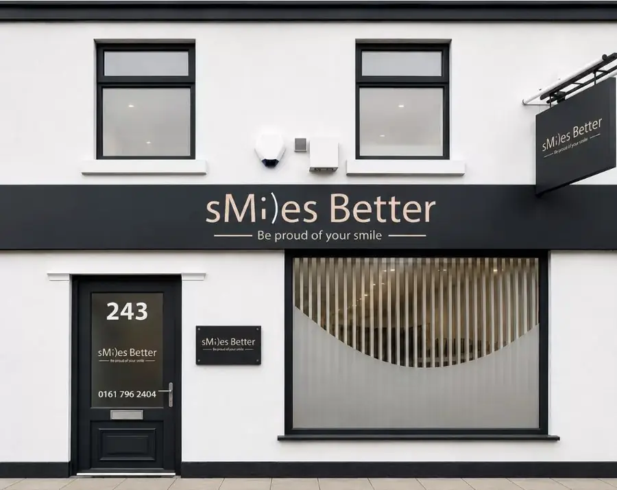 The sMiles Better practice at 243 Bury New Road, Whitefield